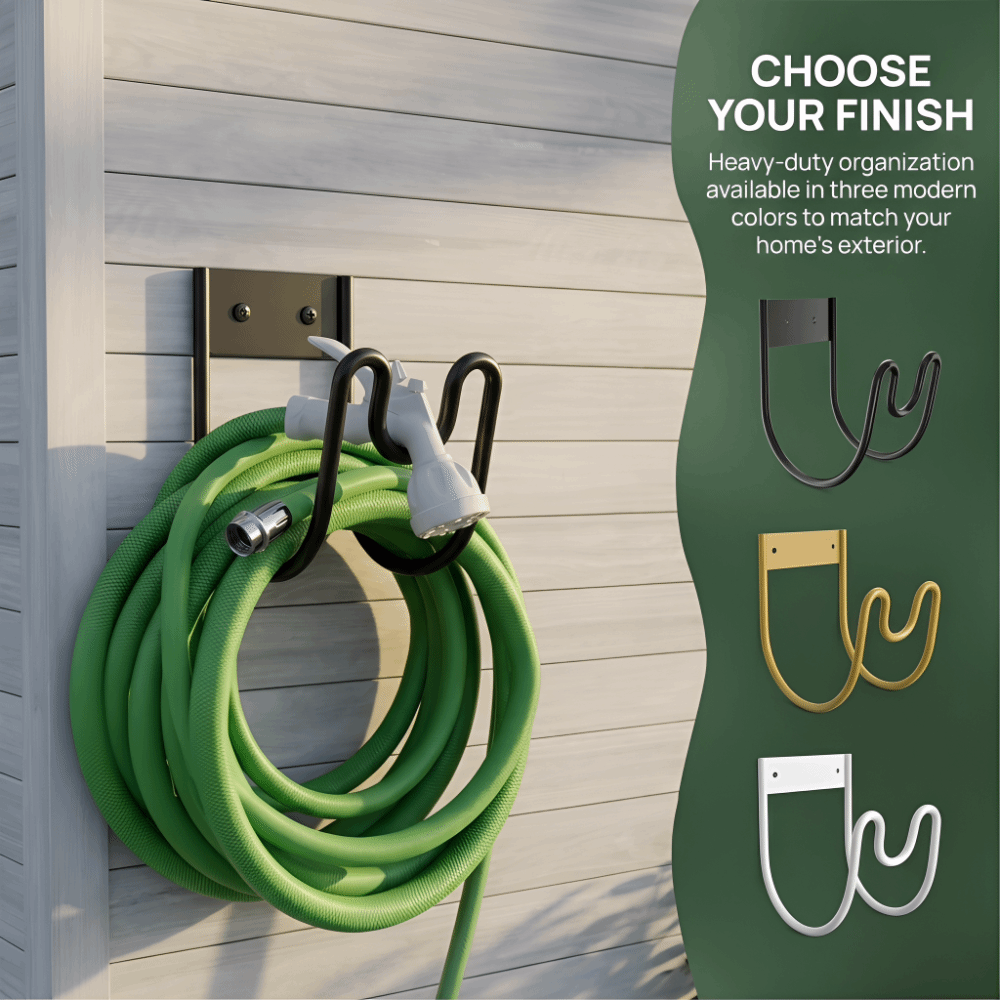Gardena Hose Flex - حامل خرطوم حديقة مقاوم للصدأ، مثبت