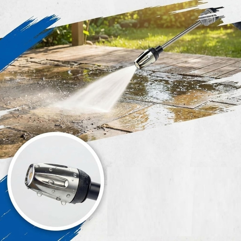 ملحق غسالة الضغط القوي M76E من - مراجعة Gardena Hose Comfort وسعره